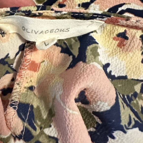 Olivaceous Floral Dress - Picture 6 of 7